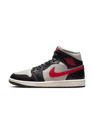 Кросівки AIR JORDAN AIR 1 MID SHOES WHITE/BLACK