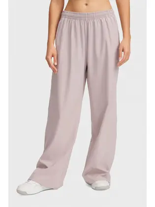 Штани спортивні UA Rival Wide Leg Pant Under Armour L Бузковий
