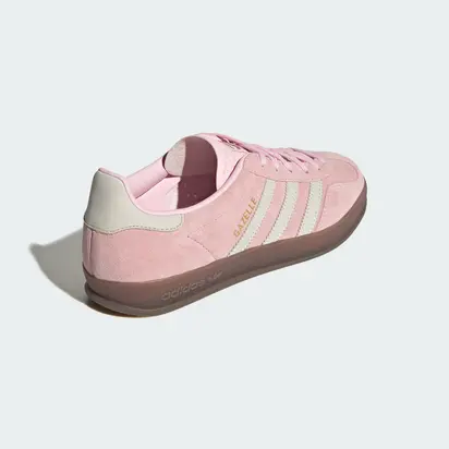Кросівки Adidas Gazelle Indoor, рожевий з білим