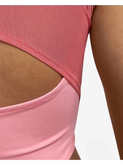 Топ Nike W NK DF AIR CROP TANK, рожевий