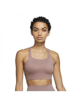 Топ Nike SWOOSH LUXE BRA, пудровий