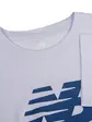 Футболка New Balance Essentials Stacked Logo, шт, білий