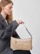 Жіноча сумка «Ліса» бежева