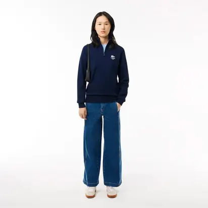 Світшот Lacoste Paris High-Neck Zip-Up