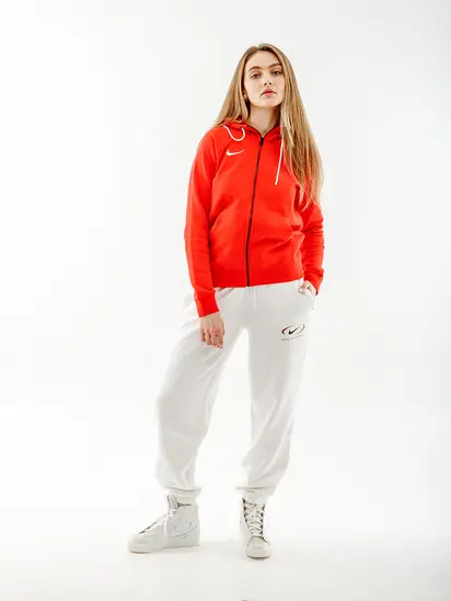 Толстовка Nike FLC PARK20 FZ HOODIE, червоний