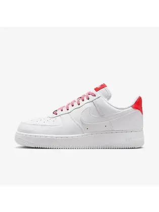 Кросівки Nike W AIR FORCE 1 07, білий з червоним
