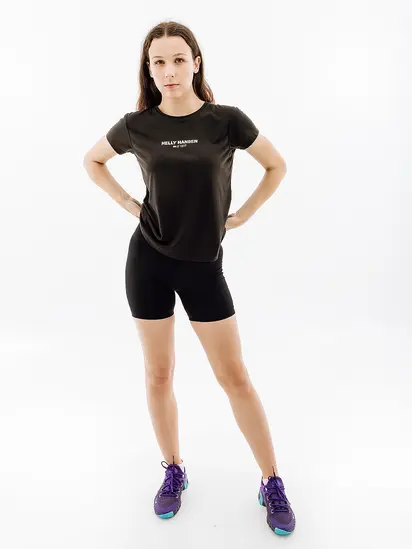 Шорти HELLY HANSEN W ALLURE SEAMLESS BIKE SHORTS, чорний