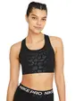 Топ Nike W NP DF SWSH LEPARD SHINE BRA