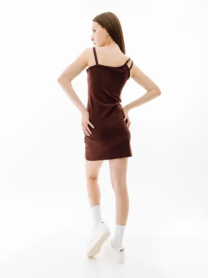 Сукня Nike W NSW EVRDY MOD AYSM TNK DRSS, бордовий