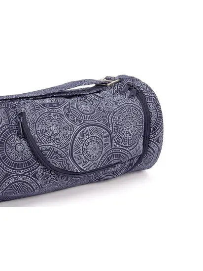 Сумка-чохол для йоги Asana Bag Cotton Mandala Maharaja Collection Bodhi 60 см темно-синій