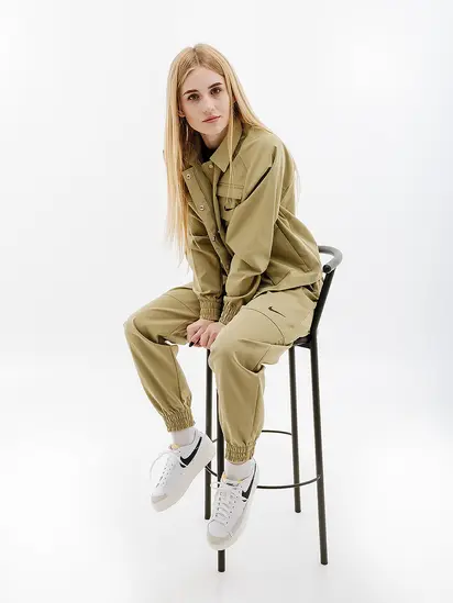 Штани Nike W NSW SWSH PANT WVN, хакі