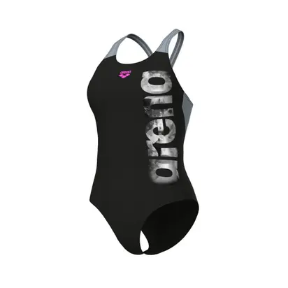 Купальник комплект Arena AIRBRUSH GRAPHIC SWIMSUIT V BA, чорний