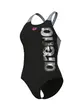 Купальник комплект Arena AIRBRUSH GRAPHIC SWIMSUIT V BA, чорний