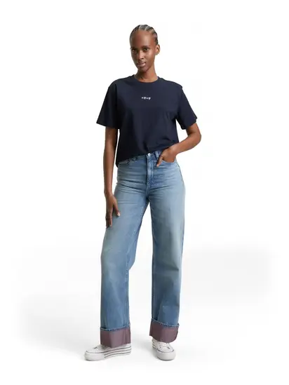 Футболка women's T-shirt Tom Tailor XS Темно-синій