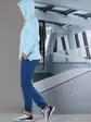 Штани CMP WOMAN LONG PANT, синій