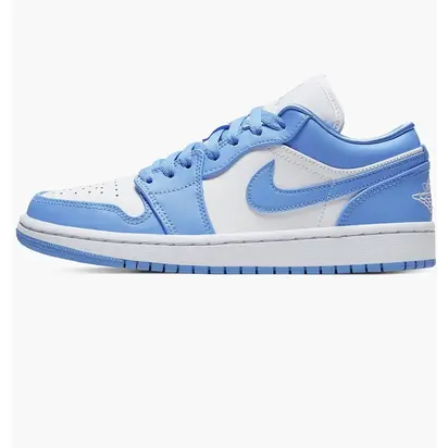 Кросівки жіночі Nike Air Jordan 1 Low UNC Синій 40.5