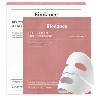 BIODANCE Набір колагенових гідрогелевих масок для глибокого зволоження 4 шт*34 г