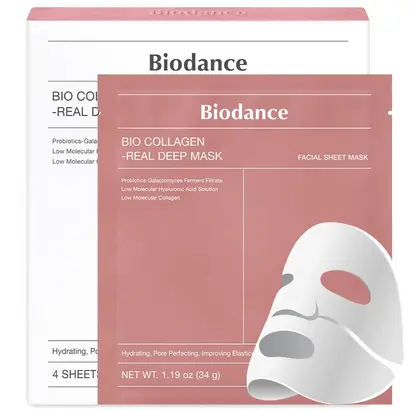 BIODANCE Набір колагенових гідрогелевих масок для глибокого зволоження 4 шт*34 г