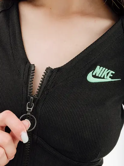 Кофта Nike W NSW LS TOP RIB SW, чорний