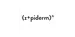 ZIPIDERM Logo